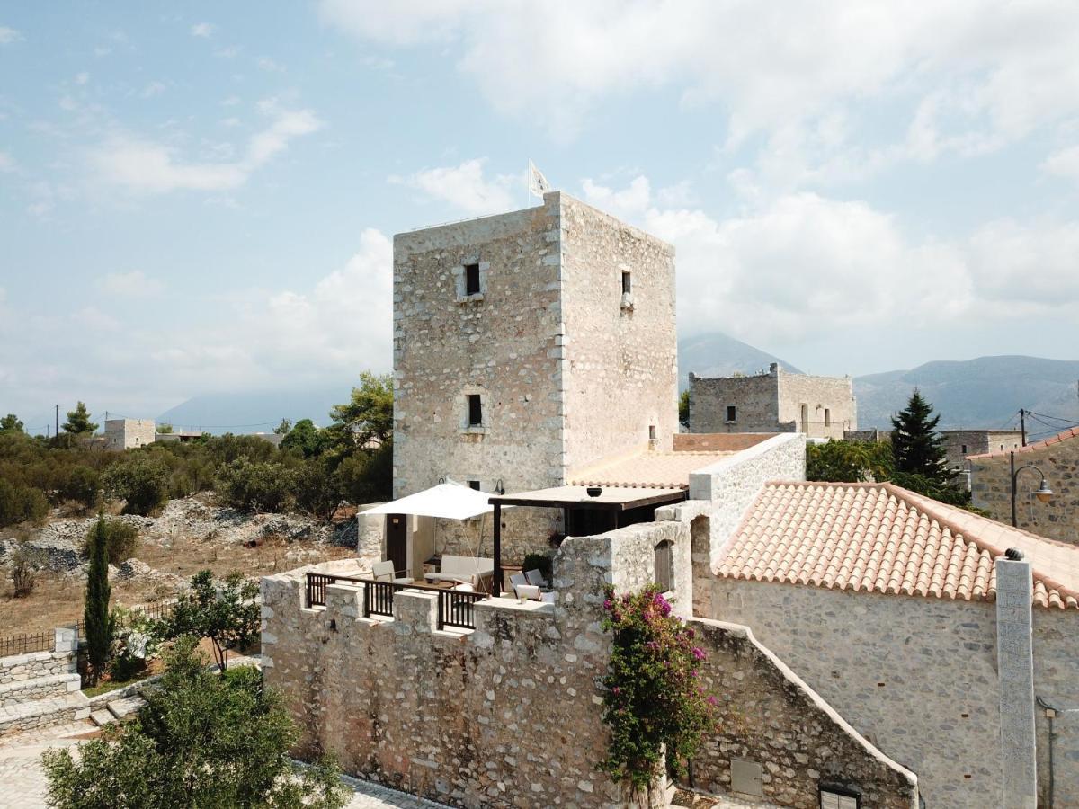 Fameliti Casa Torre Villa Stavrion Bagian luar foto